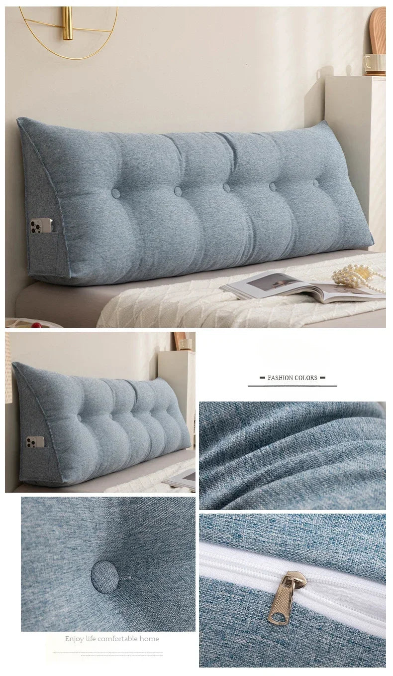 Coussin de tête de lit européen