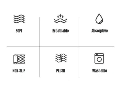 Tapis ovales de style moderne pour salon,