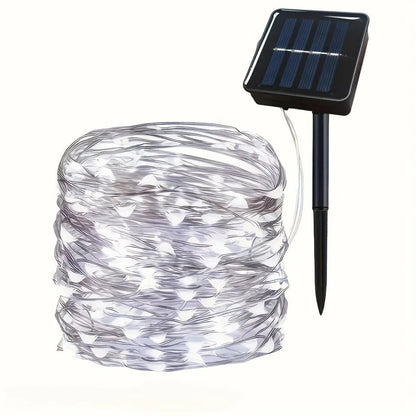 Guirlande solaire de vigne LED lumières de noël solaires | Écobrillance