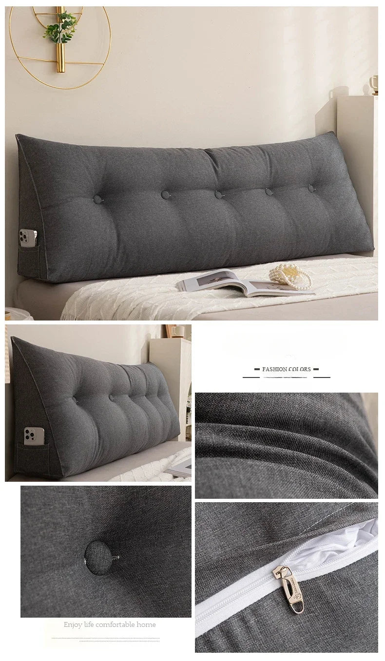 Coussin de tête de lit européen