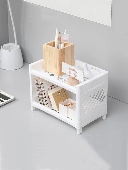 Support de rangement de bureau Double | OrganizeMax