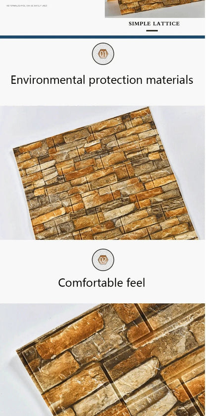 Papier peint auto-adhésif 3D