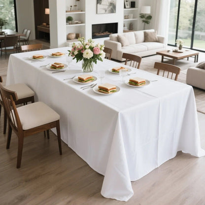 Nappe blanche imperméable et anti-rayures en Polyester,