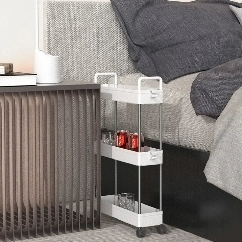 Chariot utilitaire roulant à 3/4 niveaux