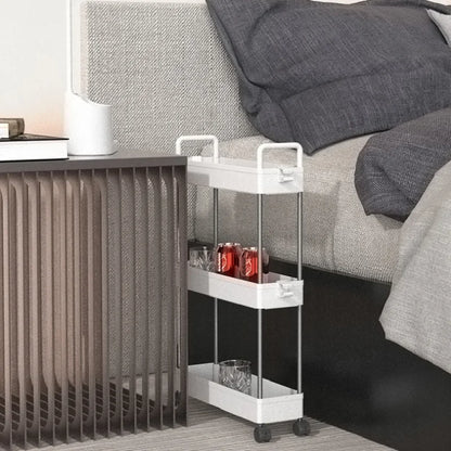 Chariot utilitaire roulant à 3/4 niveaux