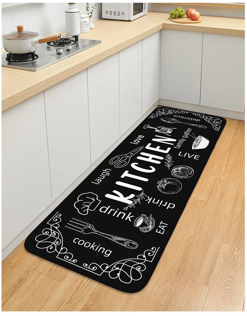 Tapis de cuisine  lavable, antidérapant
