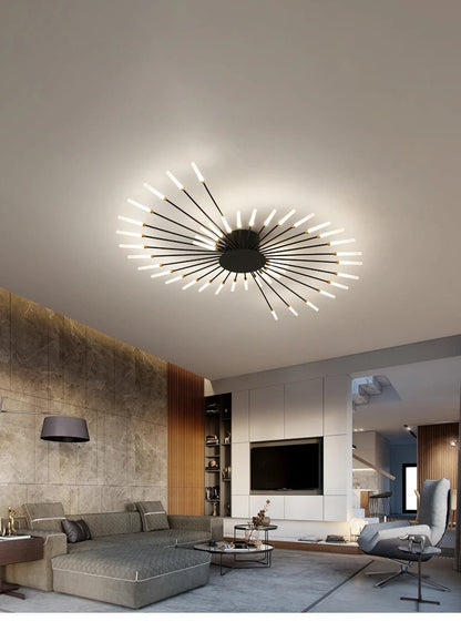 LED lustre design plafonnier | Nordique