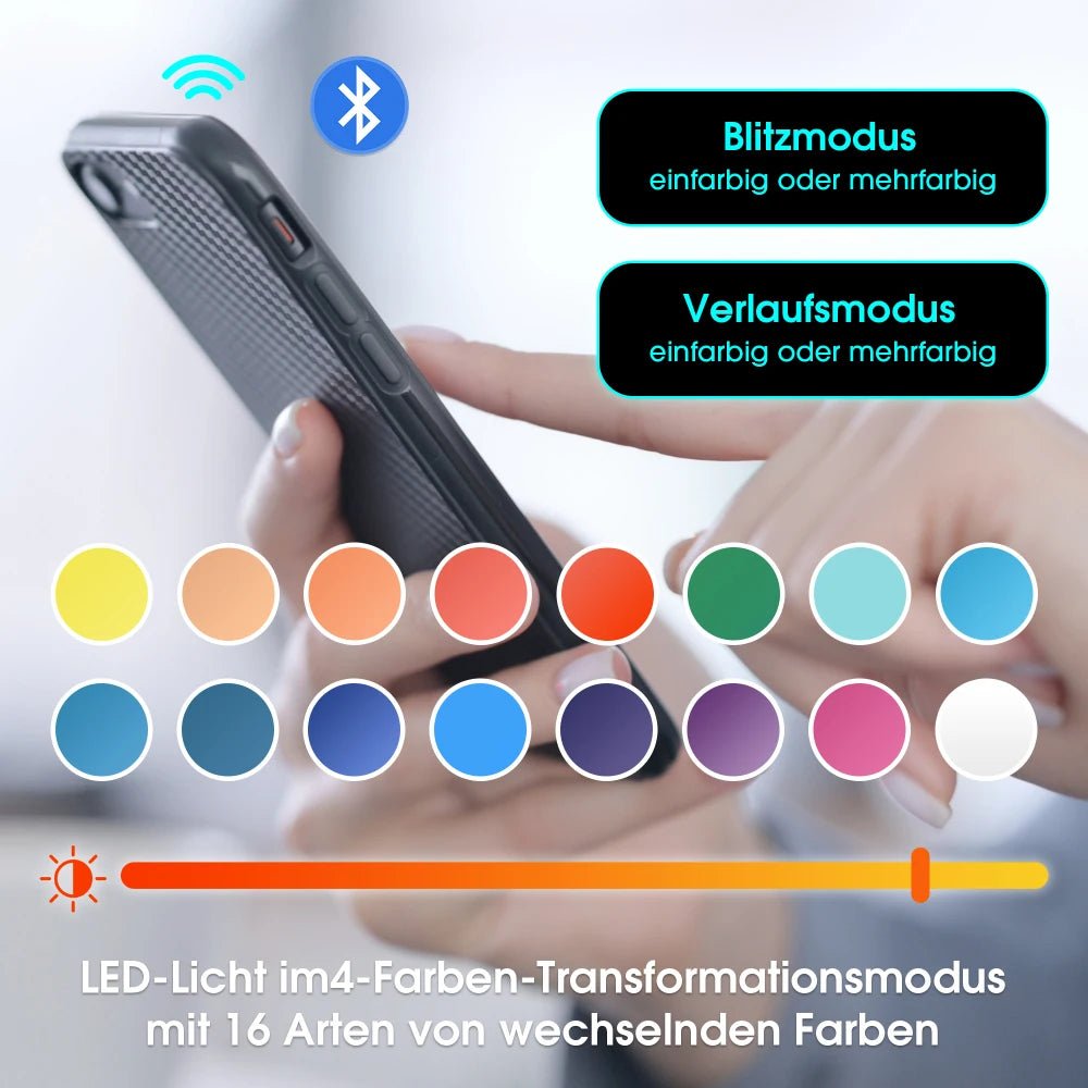 Table basse multifonctionnelle avec éclairage LED