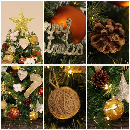 Grand arbre de noël, décoration haut de gamme pour la maison | Premium