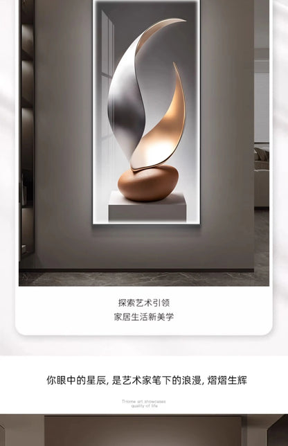 Lampe murale d'entrée, foyer, décoration, peinture, salon, couloir, lumières LED,