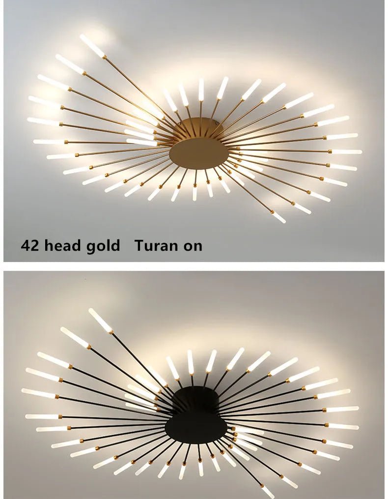 LED lustre design plafonnier | Nordique