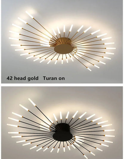 LED lustre design plafonnier | Nordique