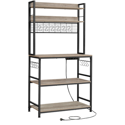 Étagère de Cuisine avec Multiprise,