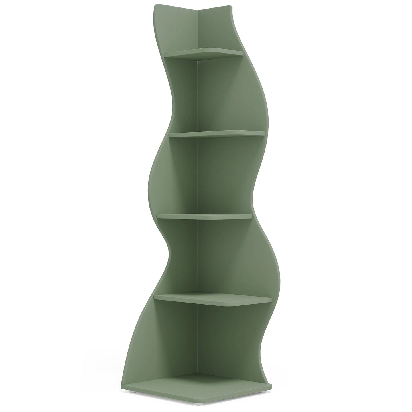 Étagère d'angle murale moderne à 5 niveaux