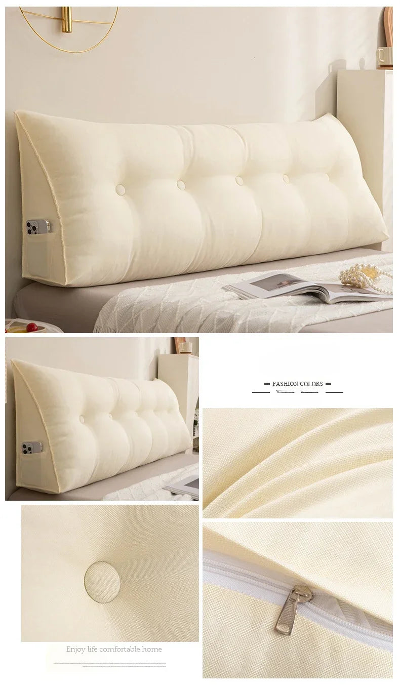 Coussin de tête de lit européen