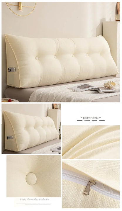 Coussin de tête de lit européen