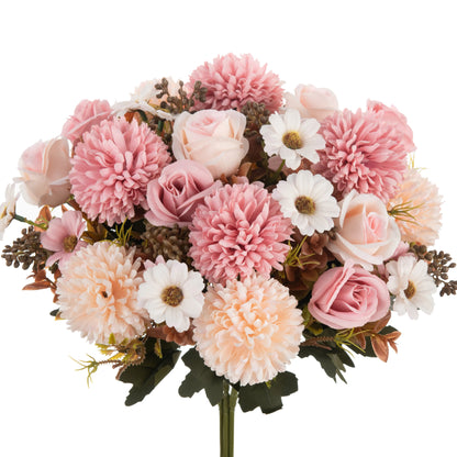 Roses artificielles en soie, fleurs artificielles, pour mariage,