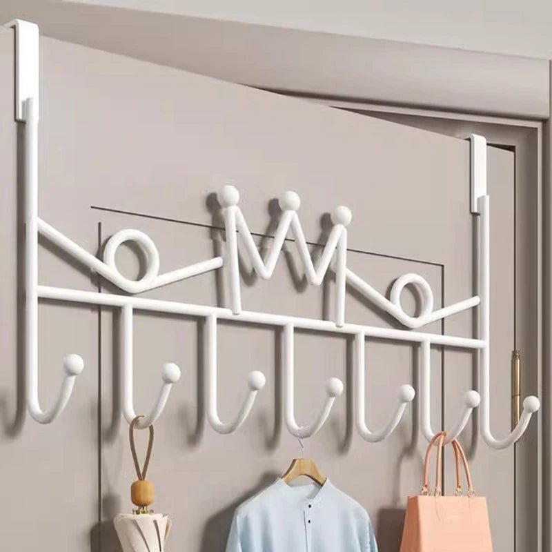 Crochet de rangement mural multifonction adhésif