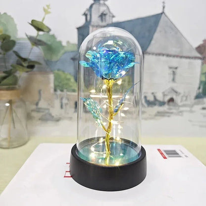 Roses artificielles,  Éternelle LED Lumineuse | Romantique