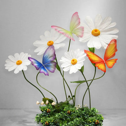 Grands fleurs de marguerite artificielles géantes