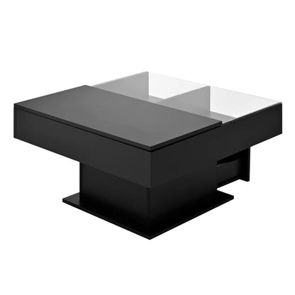 Table basse multifonctionnelle avec éclairage LED