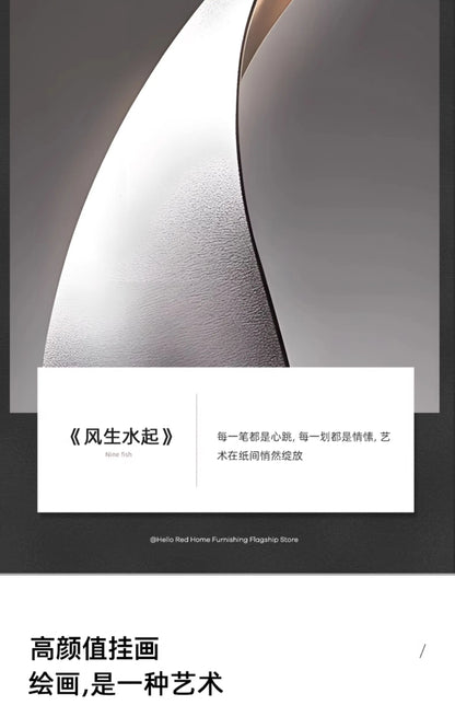 Lampe murale d'entrée, foyer, décoration, peinture, salon, couloir, lumières LED,