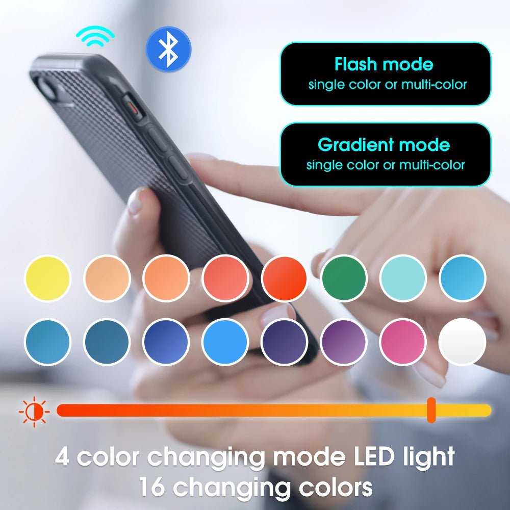 Table basse multifonctionnelle avec éclairage LED