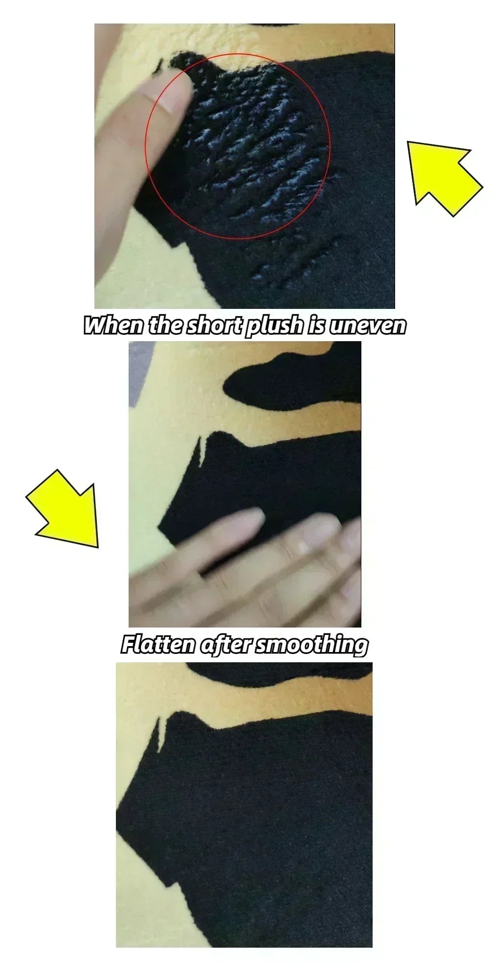 Tapis ovales de style moderne pour salon,