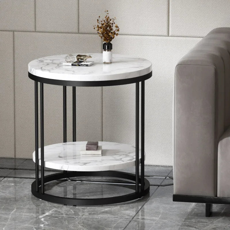 Tables de chevet balcon à thé ronde