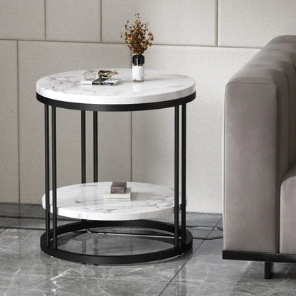 Tables de chevet balcon à thé ronde