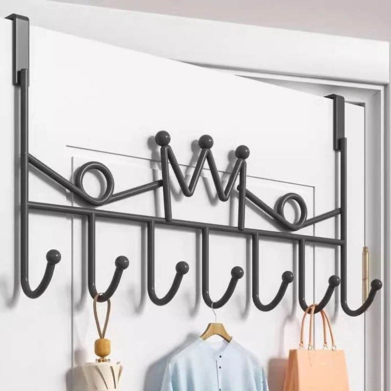 Crochet de rangement mural multifonction adhésif
