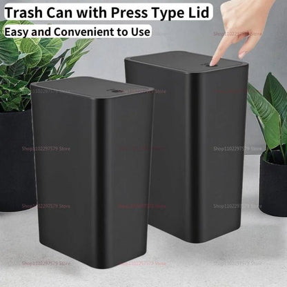 Poubelle à couvercle Pop-up