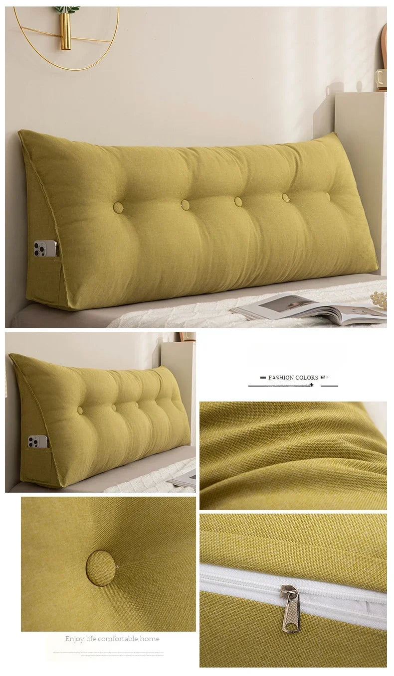 Coussin de tête de lit européen