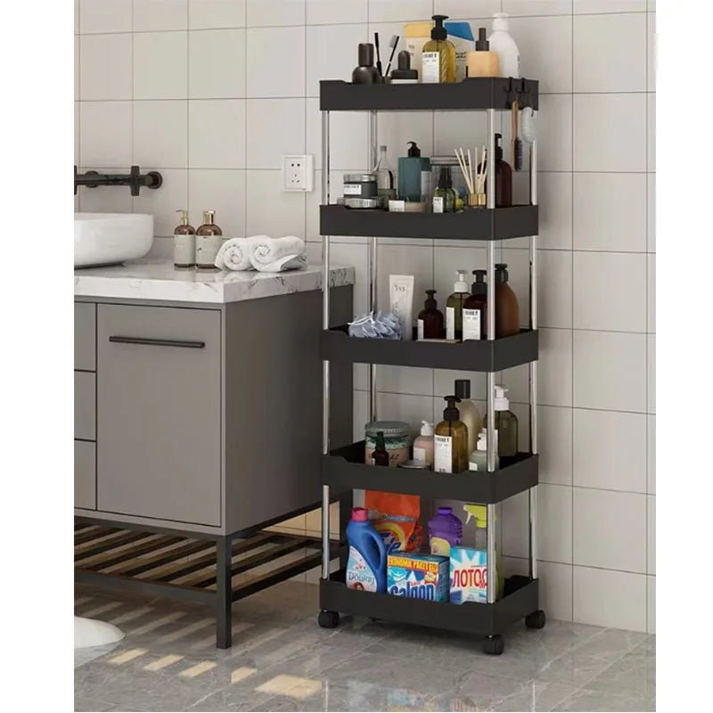 Chariot utilitaire roulant à 3/4 niveaux