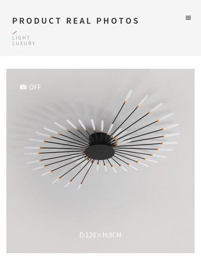 LED lustre design plafonnier | Nordique