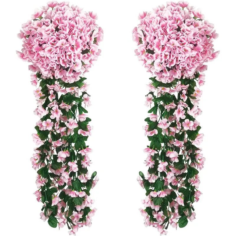 Fleurs artificielles longues Roses de vigne, décoration de maison,