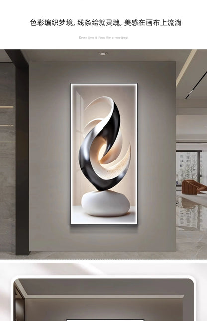 Lampe murale d'entrée, foyer, décoration, peinture, salon, couloir, lumières LED,