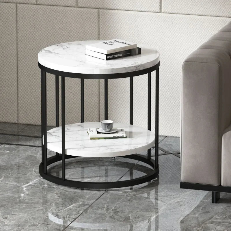 Tables de chevet balcon à thé ronde