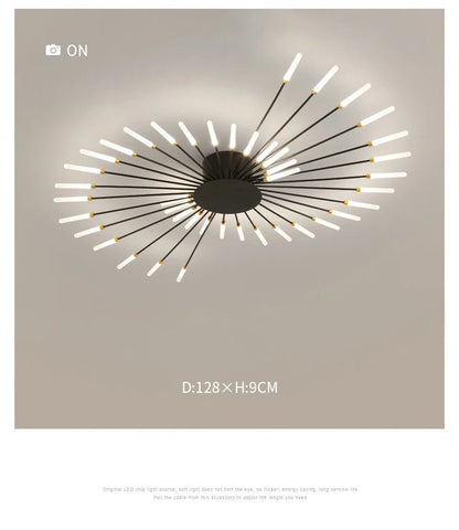 LED lustre design plafonnier | Nordique