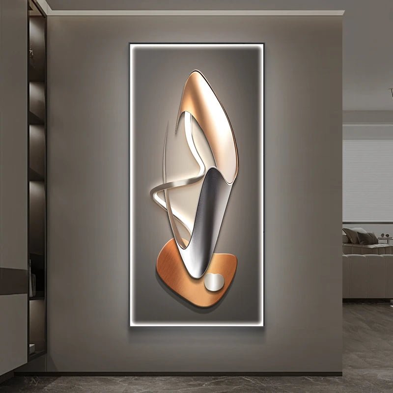 Lampe murale d'entrée, foyer, décoration, peinture, salon, couloir, lumières LED,