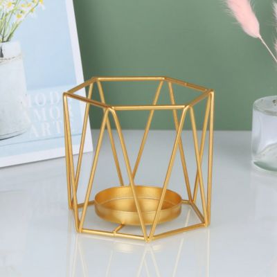 1 chandelier nordique en fer doré,