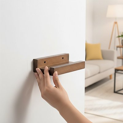 Etagere murale bois