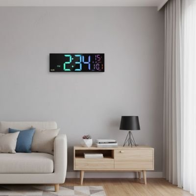 Horloge murale numérique