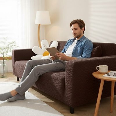 Housse canapé d'angle