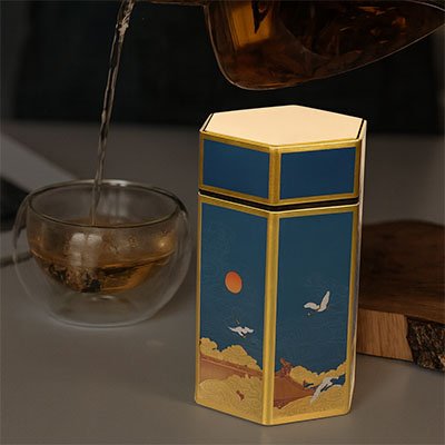 Boîte à Thé Conservatrice d'Arômes | Théa Élégance