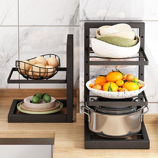 Rangement sous évier ajustable | KitchenOrg