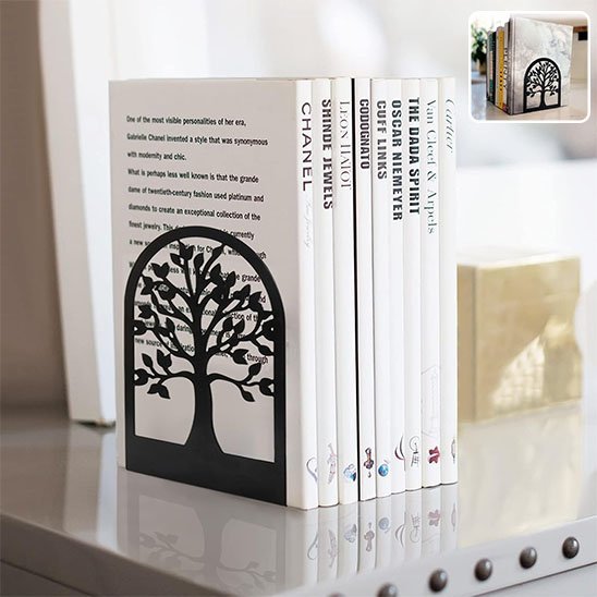 Serre-livres décoratifs