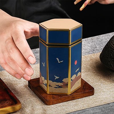 Boîte à Thé Conservatrice d'Arômes | Théa Élégance