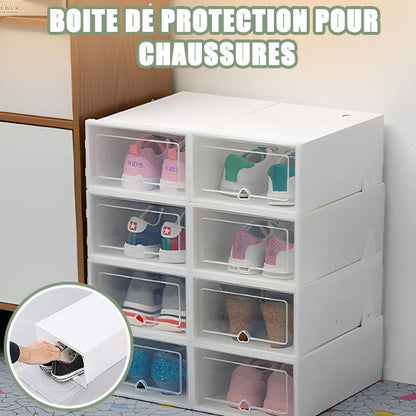 Boîte de Rangement Transparente pour Chaussure