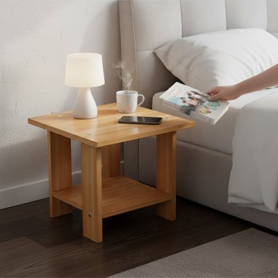 Table de chevet bois